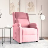 vidaXL Naslonjač ružičasti baršunasti | shoptok.hr