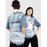 The Bay Jacquard Microfleece Brezrokavnik blue fusion