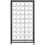  Za vino za 45 boca crni 54 x 18 x 100 cm kovano željezo | shoptok.hr