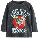 Next Majica 'Looney Tunes' temno siva / zelena / rdeča / bela | Shoptok.si