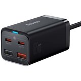 Baseus GaN3 Pro zidni punjač 2xUSB + 2xTyp C PD 65W crni CCGP040101 | shoptok.hr