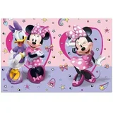 Plastičen prt z motivom Minnie miške in Daisy, 120x180 cm.