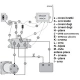 Dragon Relej za vitlo 250A 12V | shoptok.hr