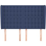  Uzglavlje s ušima plavo 147x23x118/128 cm od tkanine | shoptok.hr