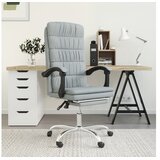  Uredski naslonjač od tkanine svjetlosivi | shoptok.hr
