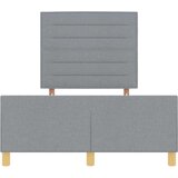  Krevet Sivi 120x200 cm Tkanina | shoptok.hr