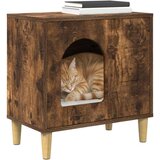  Mačja hiša Dimljeni oreh 51 x 30 x 52 cm Konstruiran les, (5000111162) | Shoptok.si