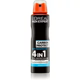 L´Oréal Paris men expert carbon protect 4in1 antiperspirant deodorant v spreju 150 ml za moške