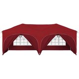  Zložljivi šotor za zabave 575 x 288 x 245 cm Burgundija, (5000248715) | Shoptok.si