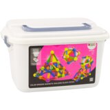 Lean_Toys Magnetne kocke s svetlobnimi učinki v škatli s 154 elementi | Shoptok.si