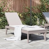 vidaXL Ležalnik kapučino 186x60x29 cm PP | Shoptok.si