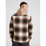 anerkjendt Prehodna jakna 'OSCAR' karamel / temno rjava / bela | Shoptok.si