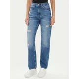 Calvin Klein Jeans Jeans hlače J20J223888 Modra Straight Fit