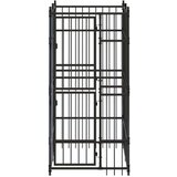 vidaXL Vanjski kavez za pse čelični 1,84 m² | shoptok.hr