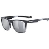 Uvex LGL 42 Black Transparent/Silver Cene