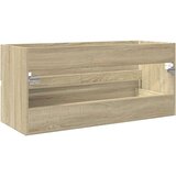 Ormarić za umivaonik boja hrasta sonome 100x38 5x45 cm drveni | shoptok.hr