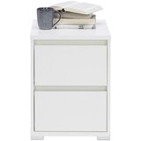 CARRYHOME nočna omarica, bela | Shoptok.si