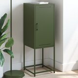 vidaXL Visoka komoda maslinastozelena 36x39x107 cm čelična Cijene