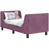  Okvir kreveta za malu djecu s naslonom Ljubičasta 70 x 140 cm | shoptok.hr