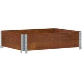  Vrtna sadilica smeđa 80x60 cm od borovine | shoptok.hr