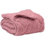  Poletna odeja Roza 135 x 200 cm Mikrofibra in Teddy flis, (5000284522) | Shoptok.si