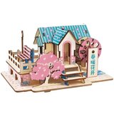  Čarolijashop 3d eko drvena puzzle - PROLEĆNA VILA ( 1238) | ePonuda.com