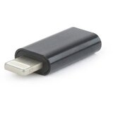 USB adapter Type-C (female) to iPhone (male), BLACK, GEMBIRD A-USB-CF8PM-01 | Eponuda.ba