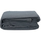  Preproga za šotor Modra in siva 400 x 200 cm Polietilen, (5000278608) | Shoptok.si