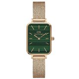 Daniel Wellington Ura Quadro Pressed ženska, roza barva | Shoptok.si