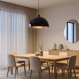 Brilagi LED luster na sajli METALO 1xE27/40W/230V prečnik 40 cm crna/bakarna | Eponuda.com