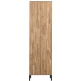 WOOOD Omarica iz masivnega hrasta 60x210 cm Gravure – Cene
