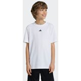 Adidas Funkcionalna majica 'Train Essentials' črna / bela | Shoptok.si