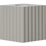 Svijetlo sivi stalak svjetiljke 10 cm Box –