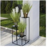  Stalak za cveće 110x40 cm crni | Eponuda.com
