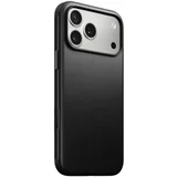 Ovitek za iPhone 17 Pro Max MagSafe iz vrhunskega usnja, odporen na udarce, Črna, (5000189497)