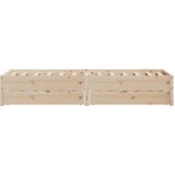 vidaXL Okvir kreveta bez madraca 75 x 190 cm od masivne borovine | shoptok.hr