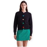 Compania Fantastica Plašči COMPAÑIA FANTÁSTICA Cardigan 10321 - Black Črna Cene