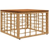  Set vanjskih sofa 6 kom. Prirodna i krema bijela Poliester | shoptok.hr