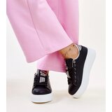 Gemre Black-silver sneakers with rhinestones Maurizia | shoptok.hr