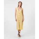 Vero Moda Petra Obleka Rumena | Shoptok.si