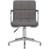 Maison Chic Vrtljiv Jedilni stoli - Vzorci stoli temno sivo blago A1777, (22031168) | Shoptok.si