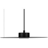  Luster na sajli PIATTO 1xGX53/15W/230V, prečnik 35 cm, crne boje | Eponuda.com