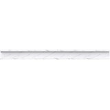  Polica na zidu s policom 2 pcs Bijeli mramor 100 x 9 x 3 cm | shoptok.hr