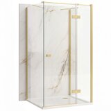 Rea Tuš kabina Atlas 90x80 Brush Gold | Shoptok.si