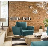 ELTAP Fotelja Megis s visokim naslonima i elinim nogama-Velvetmat 38 | shoptok.hr