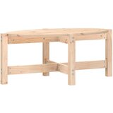 Maison Chic Klubska mizica - kavna mizica - Nizka mizica 87x48x35 cm trdna borovina, (21754010) Cene