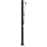  Vanjski solarni tuš 20 l PVC i aluminij Crna | shoptok.hr
