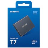 Samsung SSD T7 4TB, titanijsko sivi USB-C externi hard disk | Eponuda.ba