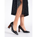 Shelvt Elegant black pumps on a heel | shoptok.hr