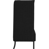 SOFA s visokim naslonom 101cm Crna tkanina | shoptok.hr